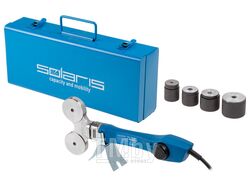 Сварочный аппарат для полимерных труб Solaris PW-805 (800 Вт; 4 насадки: 16, 20, 25, 32 мм)