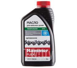 Масло Hammer Flex 501-006 адгезионное для пильных цепей 1л