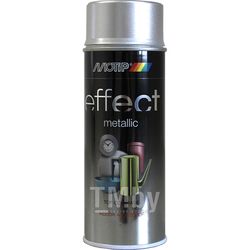 Краска MOTIP DECO металлик-эффект серебристый алюминий 400 мл 302502