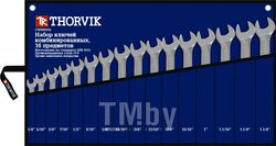 Набор ключей гаечных комбинированных дюймовых в сумке 1/4"--1-1/4", 16 предметов Thorvik CWIS0016