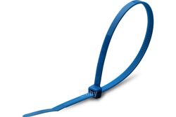 Стяжки кабельные КСС "Magnetic" 5х370 (син) (100 шт.)(Fortisflex)