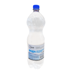 Вода дистиллированная "NAVR" 1,5 л.