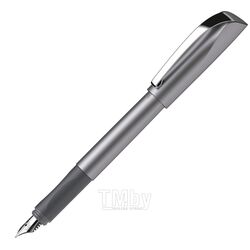 Ручка перьевая М "Ceod Shiny" метал., граффит, патрон синий Schneider 168621