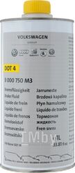 Жидкость тормозная 1л - Brake Fluid DOT-4 VAG B000750M3