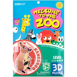 Пазл 3D "Zoo" KANGAROO.Игрушка Darvish SR-T-3358-6