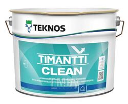 Полуматовый специальный акрилат Teknos TIMANTTI Clean PM B3, 2,7л