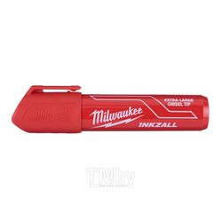 Маркер MILWAUKEE INKZALL для стройплощадки большой красный XL
