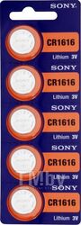 Батарейки Sony CR1616 5 шт. CR1616BEA