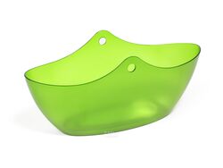 Кашпо пластмассовое "Wena" зеленое прозрачное 35,5*13,5*16 см (арт. LA634-16, код 166343)