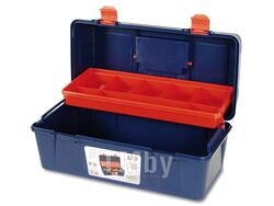 Ящик для инструмента пластмассовый с лотком 24 (400x206x188 мм) (124006) (TAYG)