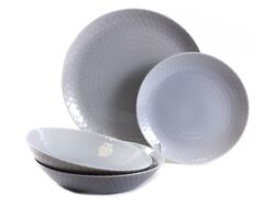 Набор тарелок стеклокерамических "pampille granit" 18 шт. 19/20/25 см Luminarc Q6155