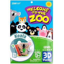 Пазл 3D "Zoo" Koala.Игрушка Darvish SR-T-3358-7