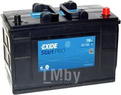 Аккумулятор Professional 110Ah 750A (Front) 345x175x240 EXIDE EG1102