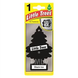 Ароматизатор подвесной Little Trees Черный Лед LITTLE TREES 78092