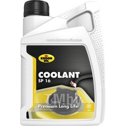 Жидкость охлаждающая Coolant SP 16 1L Renault SA, Renault, Nissan (41-01-001/-S Type D) желтого цвета KROON-OIL 32693