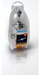 Комплект ламп галогенных и накаливания Easy Kit H4 12V (H4+P21W+P21/5W+PY21W+W5W+Fuse10A) Philips 55473EKKM