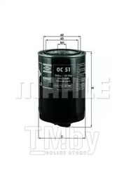 Фильтр масляный VAG->05 Diesel KNECHT OC51