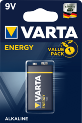 Батарейка VARTA ENERGY 9V 6LR3146 (крона)