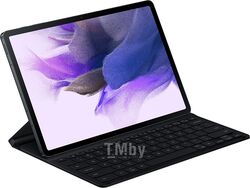 Чехол с клавиатурой Samsung Tab S8+/S7+/S7 FE, чёрный