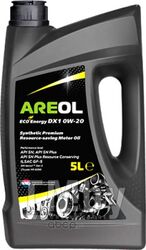 Масло моторное синт. AREOL ECO Energy DX1 0W20 (5L)