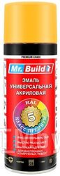Аэрозольная краска Mr. Build RAL 1028 Дынно-желтый, 400мл