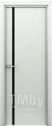 Дверной блок SMART Соло комплект 60x200 (белый/черное стекло)