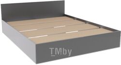 Двуспальная кровать ДСВ Мори КРМ 1600.1 (графит)