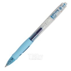Ручка роллер "Arris" 0,5 мм, пласт., прозр./синий, стерж. синий Deli