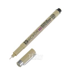 Ручка капиллярная "Pigma Micron" - 0.2мм, черный Sakura XSDK00549