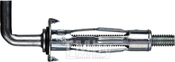 Дюбель металлический для пустотелых конструкций 5х52 мм Г-образный (2 шт в зип-локе) STARFIX SMZ1-20600-2