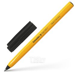 Ручка шарик. "Tops F" 0,4 мм., пласт., желтый, стерж. черный Schneider 150501