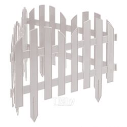 Забор декоративный "Романтика", 28 х 300 см, белый PALISAD 65020