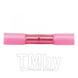 Соединитель проводов стыковой термоусадочный наконечник (трубка) 0.5-1.5 мм, водонепроницаемый, красный Wurth 5555101