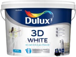 Краска Dulux 3D (10л, белый матовый)