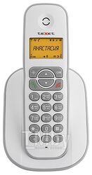 Телефонный аппарат стандарта DECT TeXet TX-D4505A белый-серый