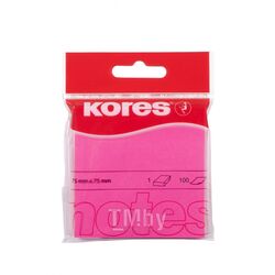 Блок для записей Kores 47075.05 (розовый неон)