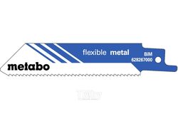 Пилки S522BF по металлу для сабельной пилы, 5 шт, Metabo