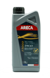 Синтетическое моторное масло F5000 5W-30 1 л ARECA 11151