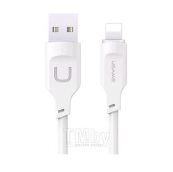 Кабель USB2.0 AM - Lightning 1.2м USAMS Lithe белый SJ565USB02