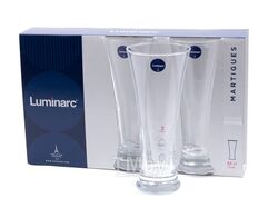 Набор стаканов стеклянных "Martigues" 3 шт. 330 мл Luminarc