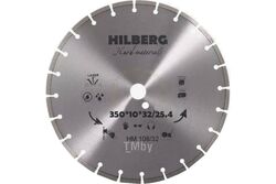 Диск алмазный по железобетону350 Hard Materials Laser 350*10*32/25.4/12 mm Hilberg HM108/32