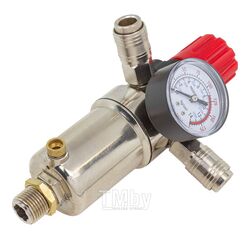 Фильтр-регулятор с индикатором давления для пневмосистем с б/с(10Мк, 800 л/мин, 0-14bar,раб. температура 5-60) Forsage F-SL4000-04C