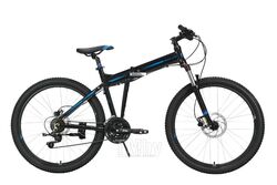 Велосипед STARK Cobra 26.2 HD 2023 (18, черный/синий/черный)