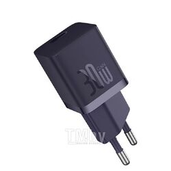 Сетевое зарядное устройство Baseus GaN5 Fast Charger(mini) 1C 30W EU Purple (CCGN070705)