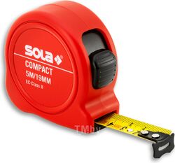 Рулетка 3м/16мм "Compact" CO 3m (SOLA) (50500201)