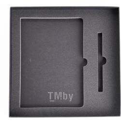 Коробка подарочная крышка-дно 250*250*35 мм., с ложементом 2 предмета, картон., черный Logoton 9119150