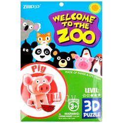 Пазл 3D "Zoo" Pig. Игрушка Darvish SR-T-3358-1