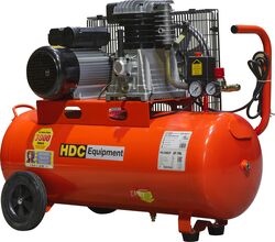 Компрессор HDC HD-A071 (396 л/мин, 10 атм, поршневой, масляный, ресив. 70 л, 220 В, 2.20 кВт)