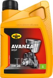 Масло моторное Avanza MSP 5W30 1L KROON-OIL 33483
