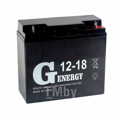 Аккумуляторная батарея G-ENERGY 12-18 (12В/18 А/ч)